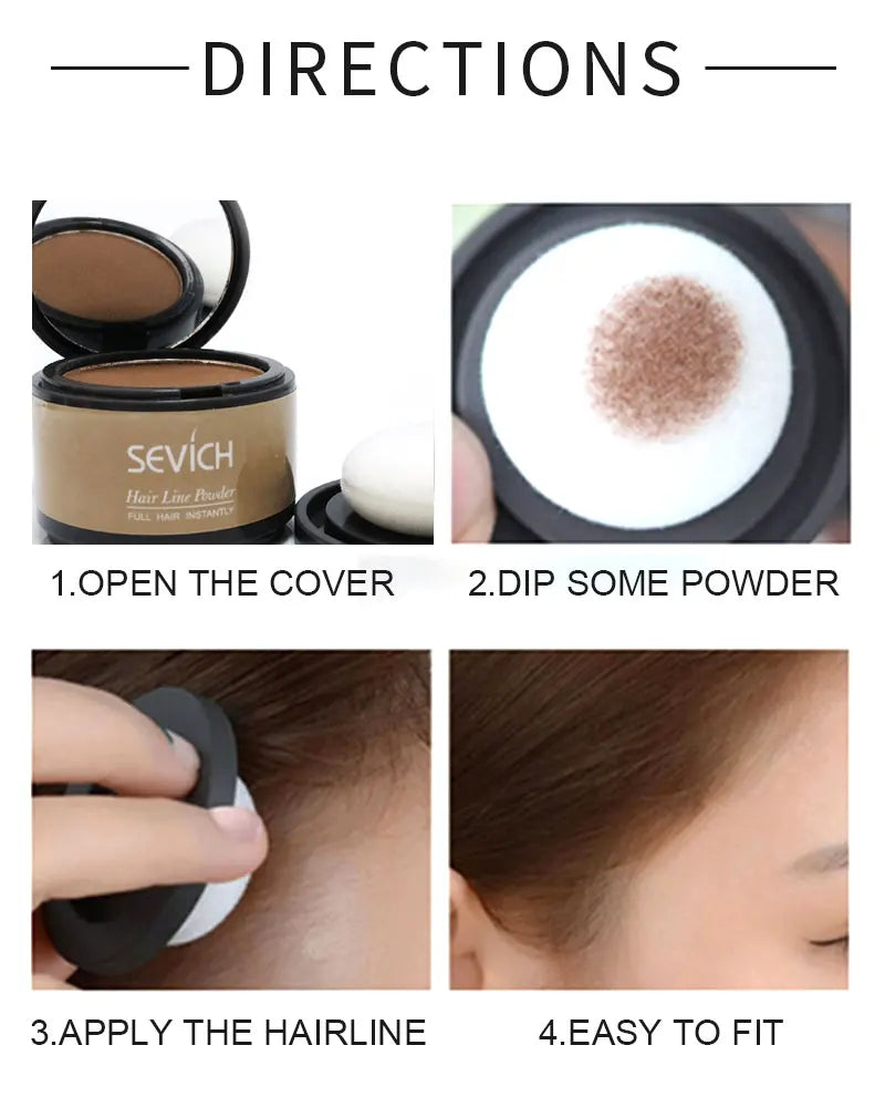 Hairline Powder | Cover Gray Hair & Thin Spots