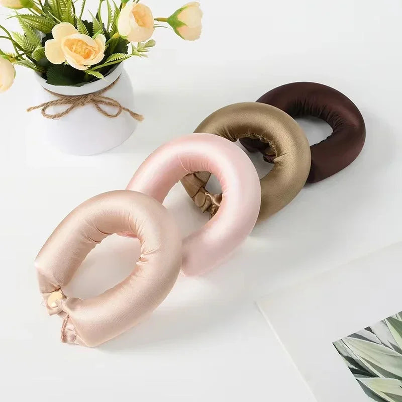 Heatless Hair Curling Set – Soft Satin Overnight Curls